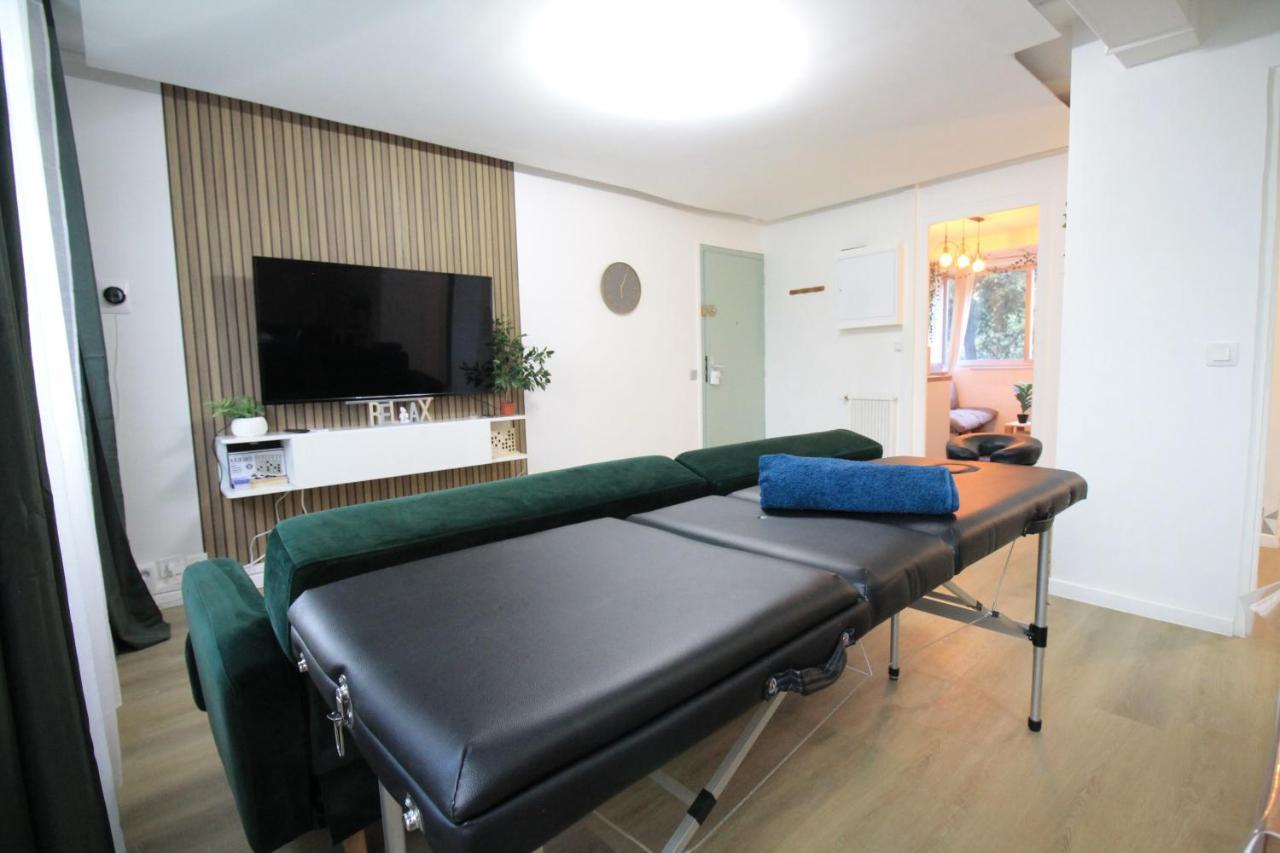 Derniere Reservations Avant Indisponibilite En Septembre Pour 12 Mois, Illimites Jacuzzi Spa Bain A Remous Interieur, Sauna Interieur, Parking Reserve, Vue Et Acces Parc, Prestations Uniques, 1Er Etage Corbeil-Essonnes Exteriér fotografie